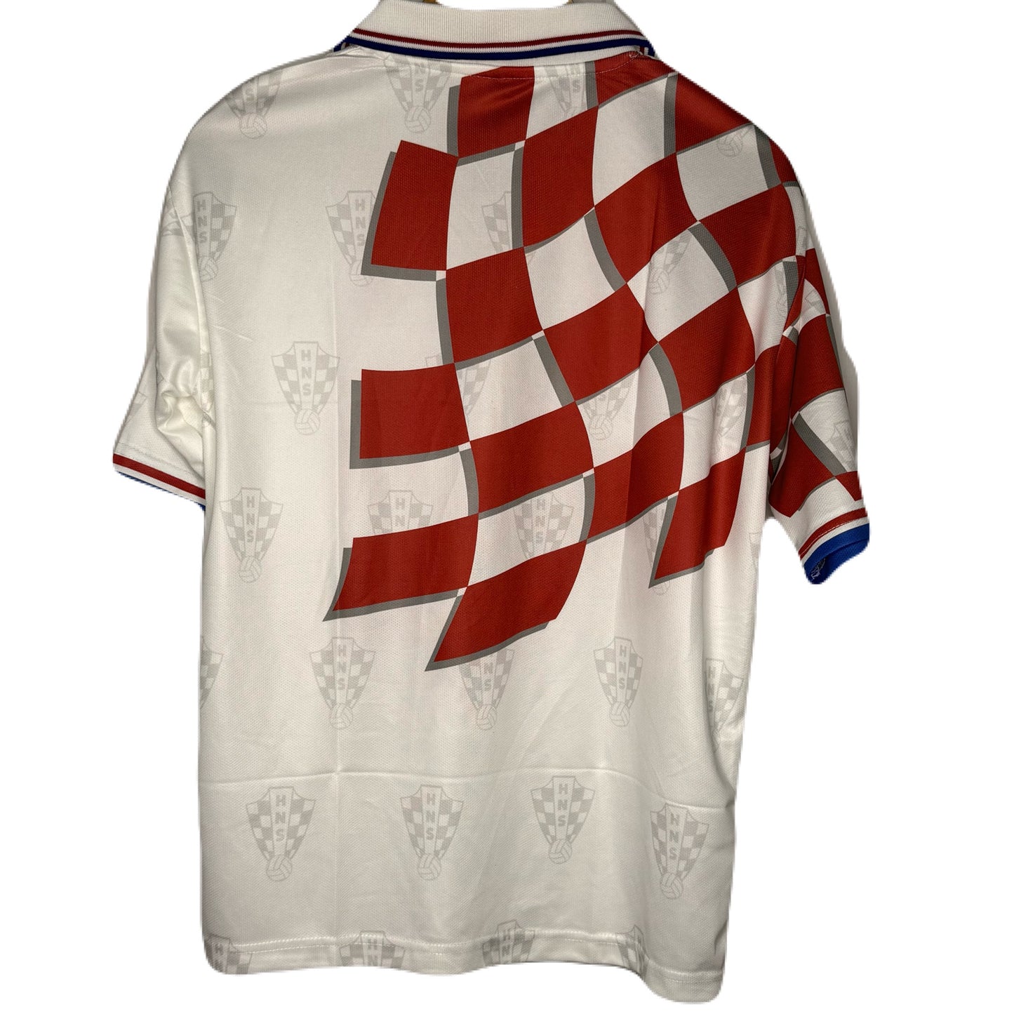 Croatia 1998-99 Home Kit Back Plain Five Sleeve - Ms Retro Store