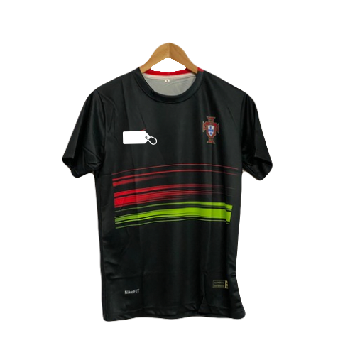 Portugal black and red vintage ronaldo P184 - ms retro store