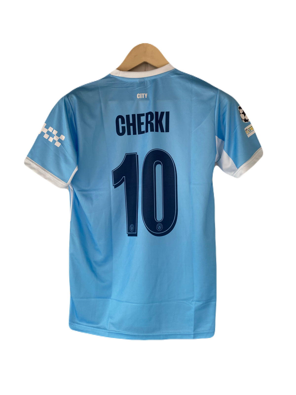 Cherki Manchester City 2026/27 home kit Half Sleeve sublimation jersey - P2143