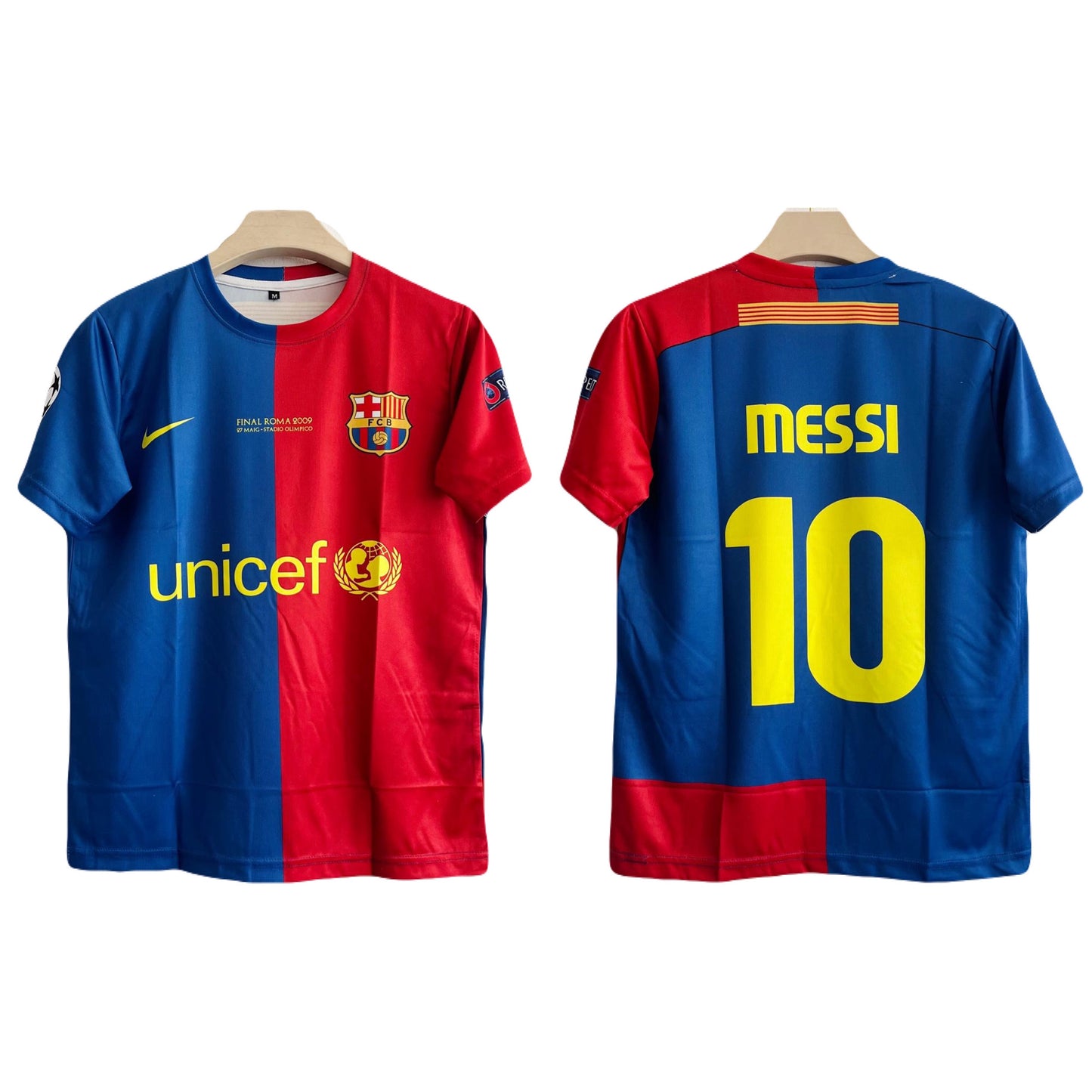 Best Retro Jersey Messi 2009 half sleeve