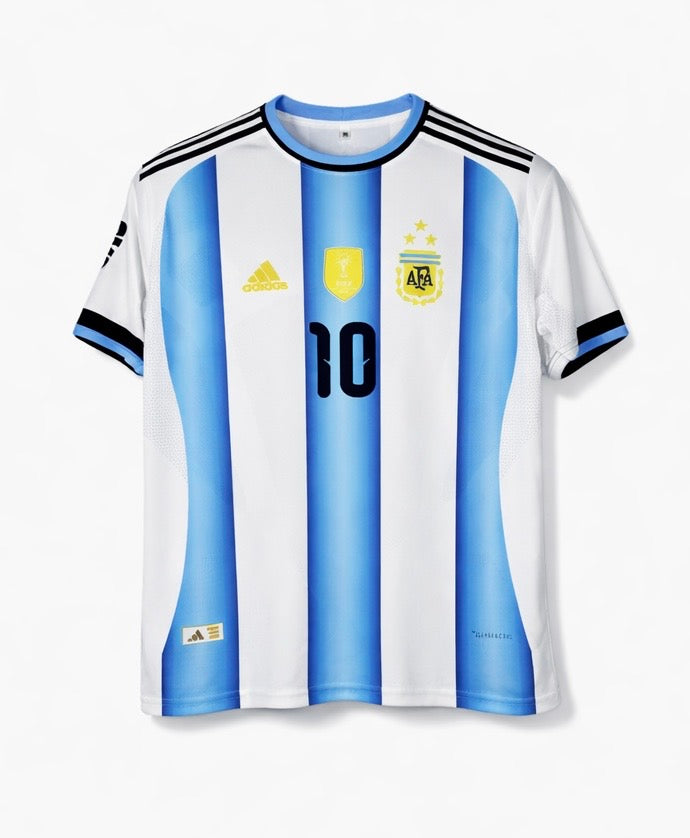 Argentina Messi 2026 World Cup Home Kit Half Sleeve - P997 Ms Retro Store