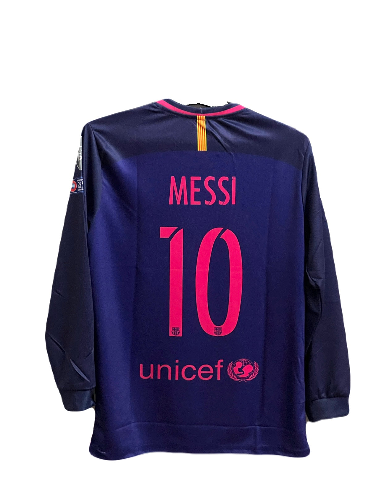 Barcelona 2016/17 away messi full sleeve - P701 ms retro store