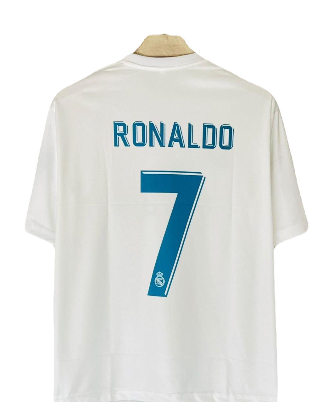 Real madrid 2018 home jersey five sleeve ronaldo P105 - ms retro store