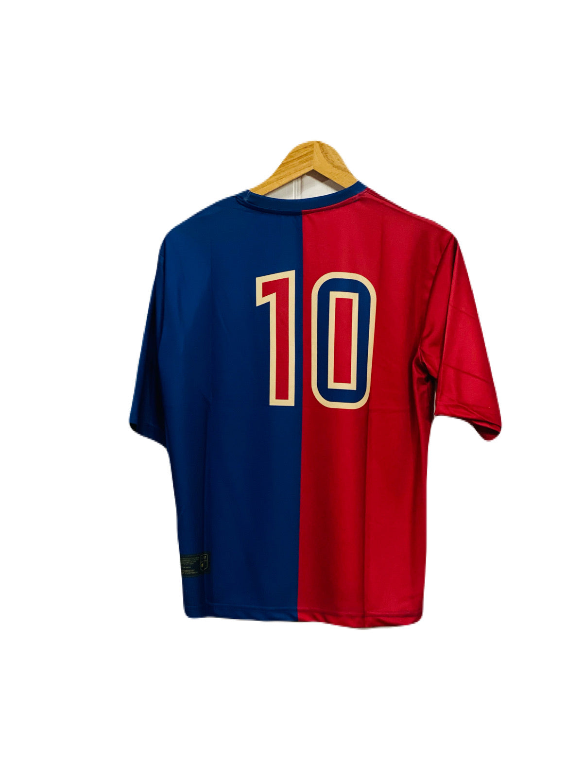 Fc Barcelona Vintage messi kit Five sleeve - P244 - Ms Retro Store