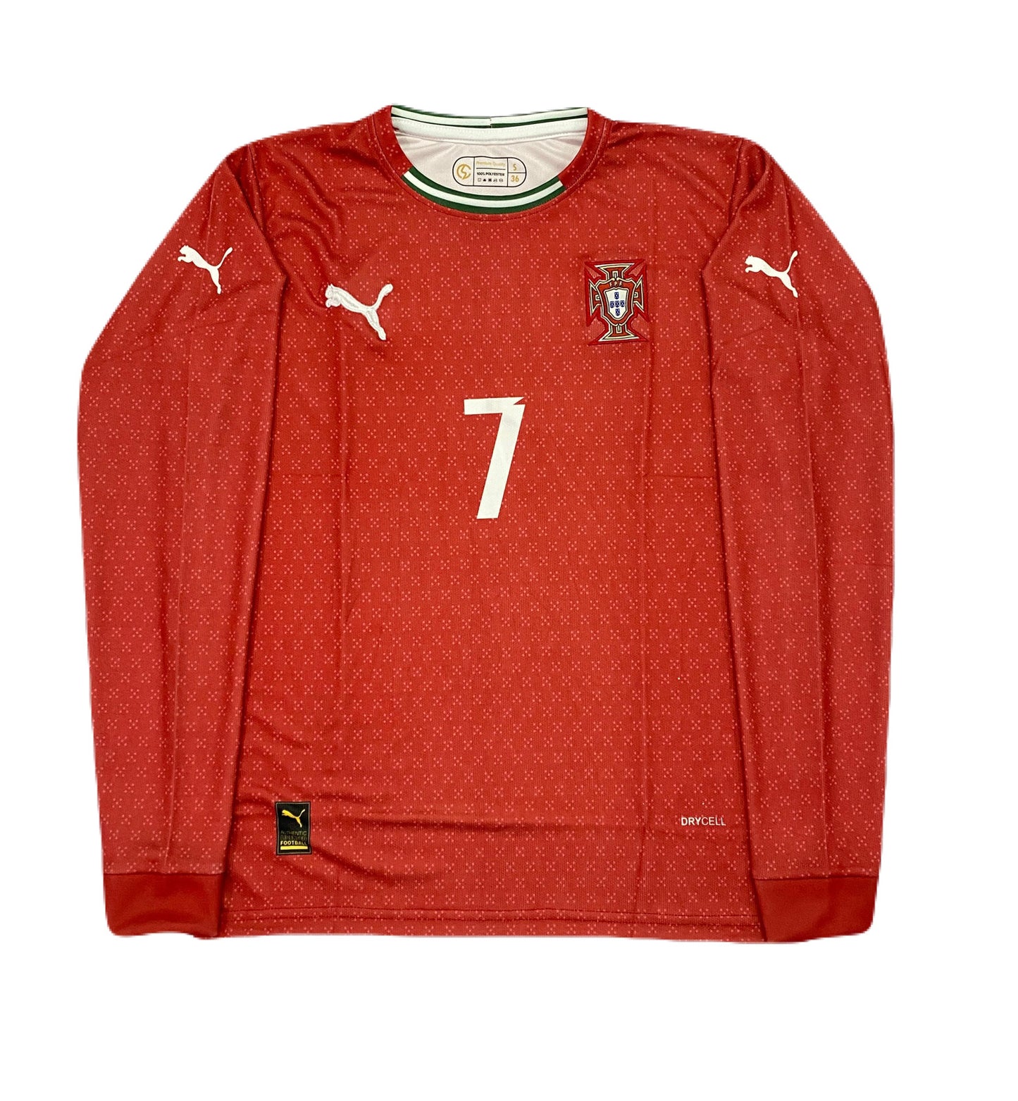 Portugal 2025/26 home jersey full sleeve ronaldo P161 - ms retro store