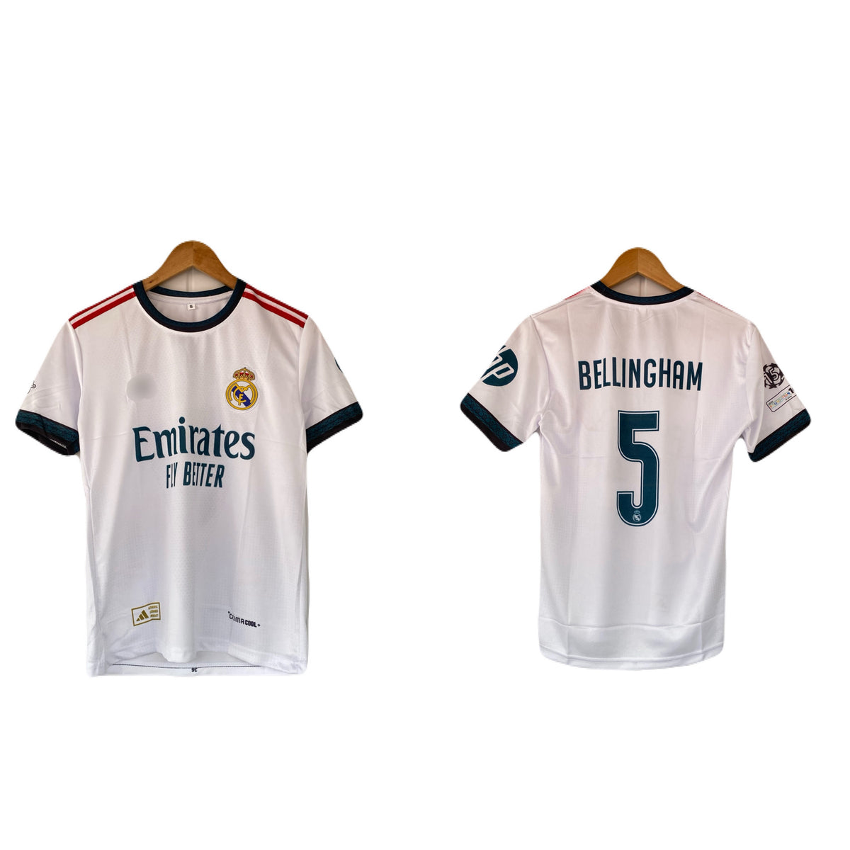 Bellingham Real Madrid 2026-27 Home kit embroidery half sleeve jersey - P2800
