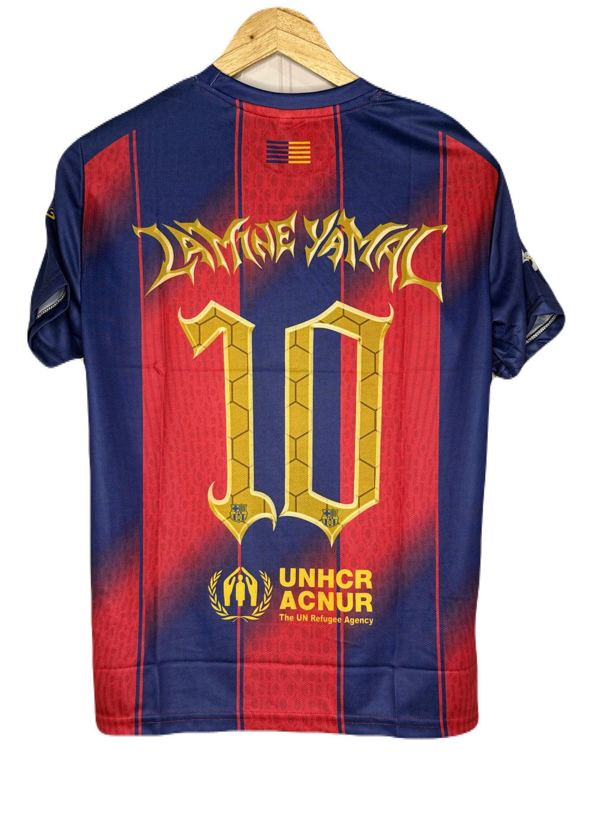 Fc Barcelona 2025-26 Home Kit Yamal Special Version Half Sleeve - Ms Retro Store