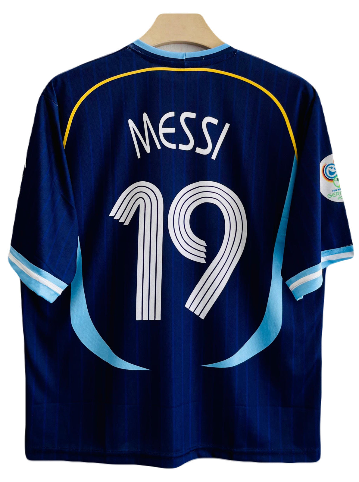 Argentina 2006 away five sleeve messi - P993 ms retro store