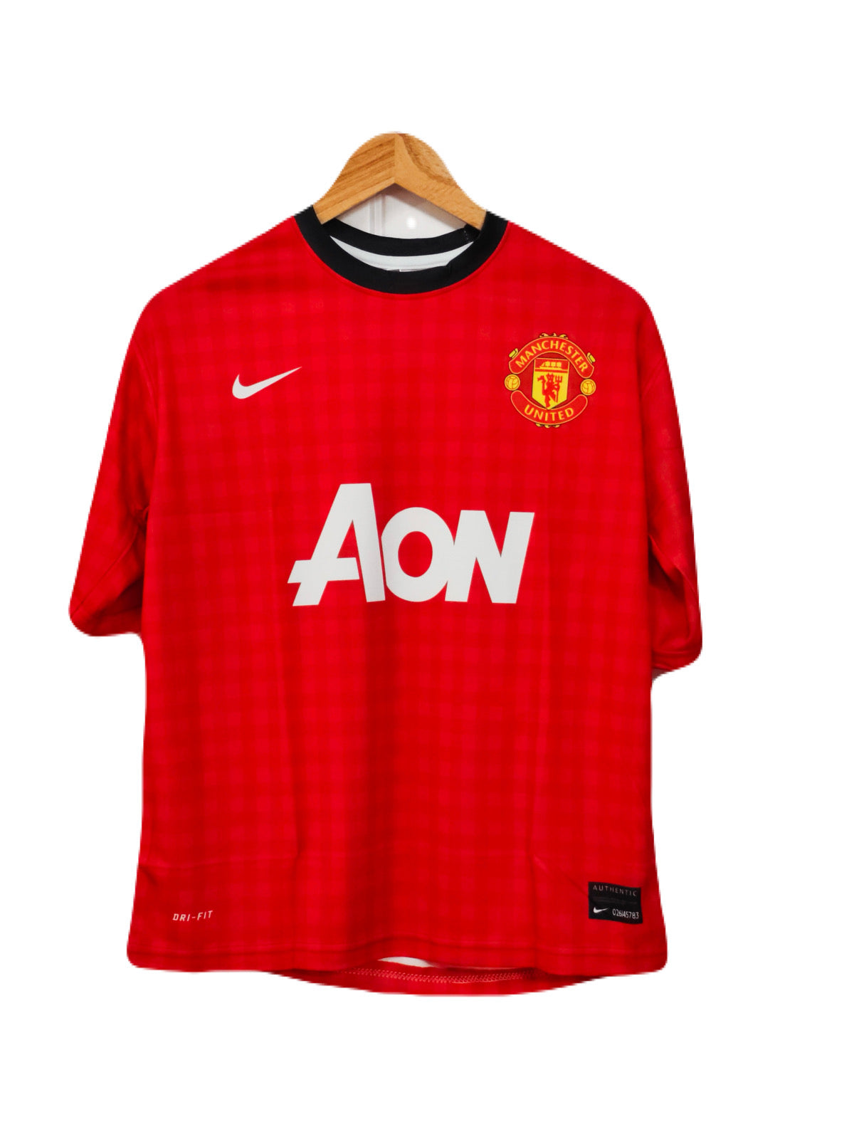 Manchester United 2016 Home kit Rooney Five sleeve - P296 - Ms Retro Store
