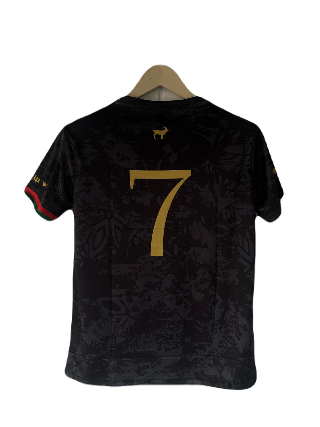 Portugal goat’Siu’ Edition Ronaldo Half Sleeve Embroidery - Ms Retro Store