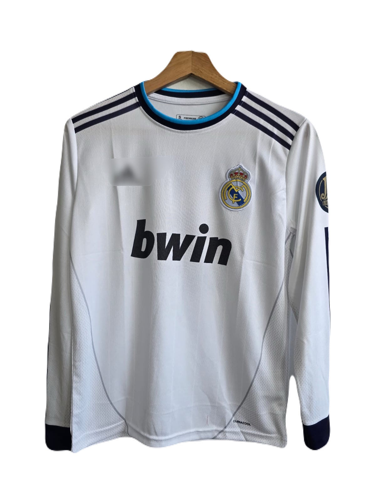 Realmadrid 2012/13 home jersey sergio Ramos full sleeve - ms retro store