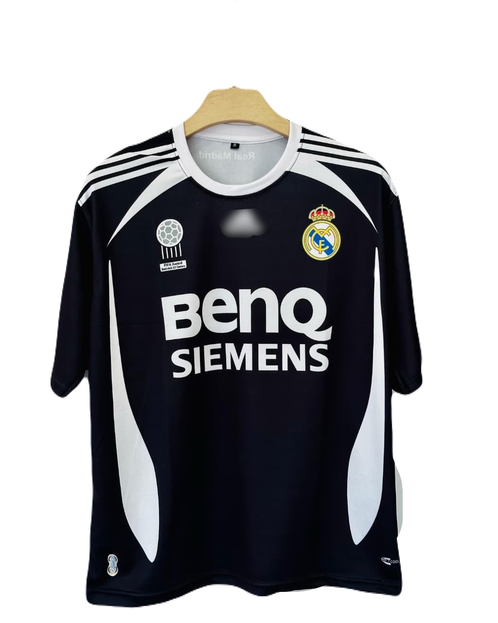 Real Madrid 2006-07 Away kit Robinho Five sleeve P136 - Ms Retro Store