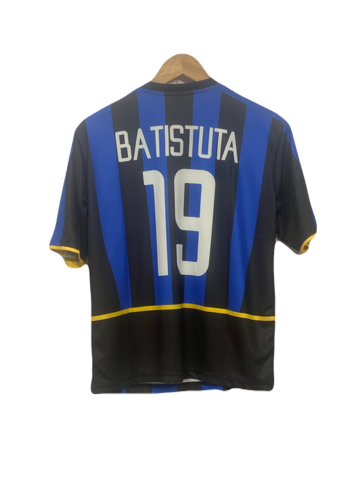 Inter Milan 2002-03 Home kit batistuta Five sleeve - P131 - Ms Retro Store