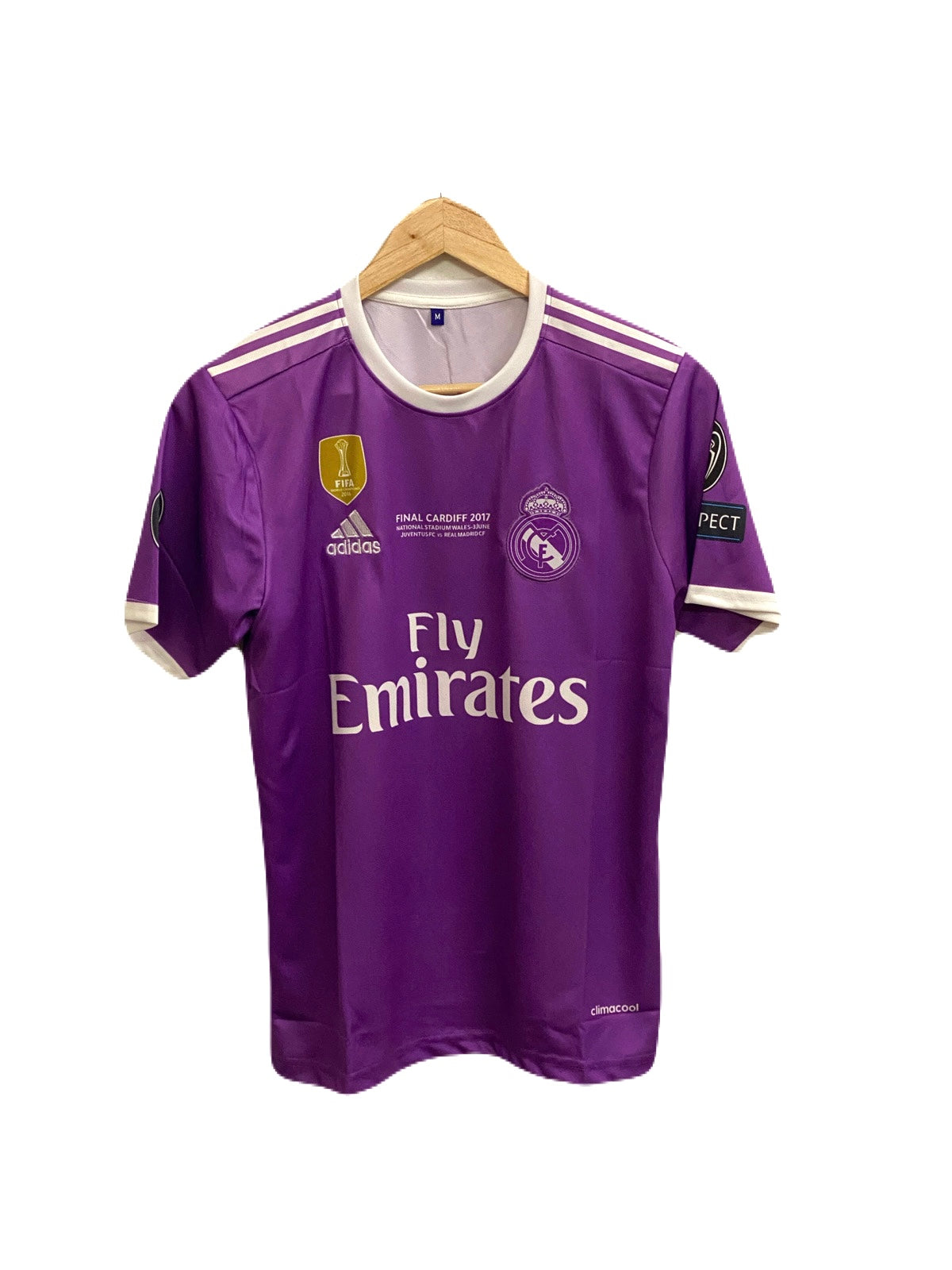 Ronaldo purple real madrid premium half sleeve - P439 ms retro store