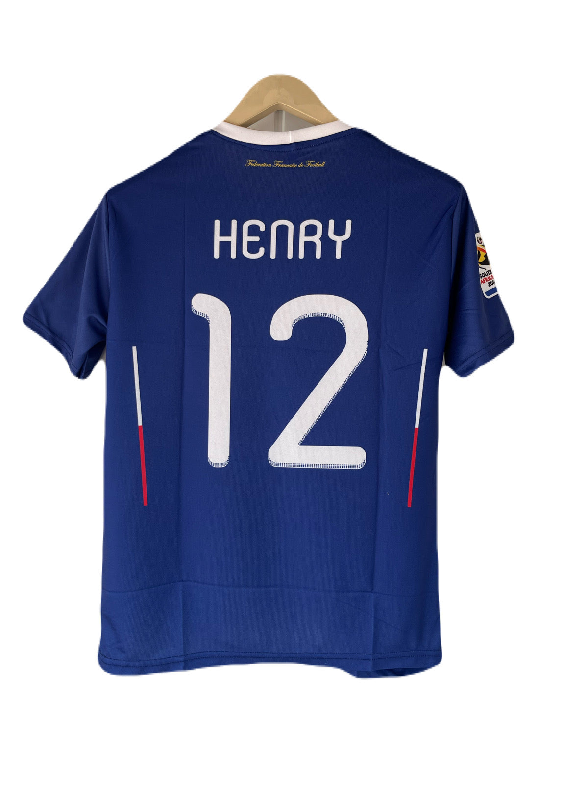 Henry france 2006 home half sleeve jersey - P1724