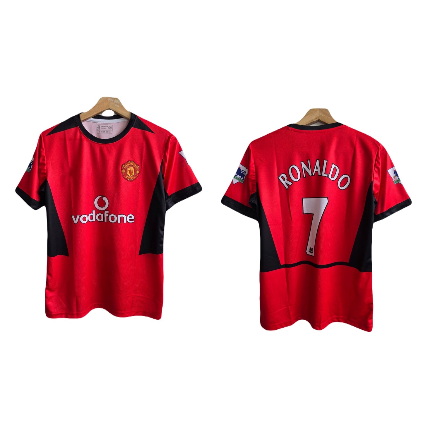 Manchester united 2002/03 home jersey Ronaldo - ms retro store