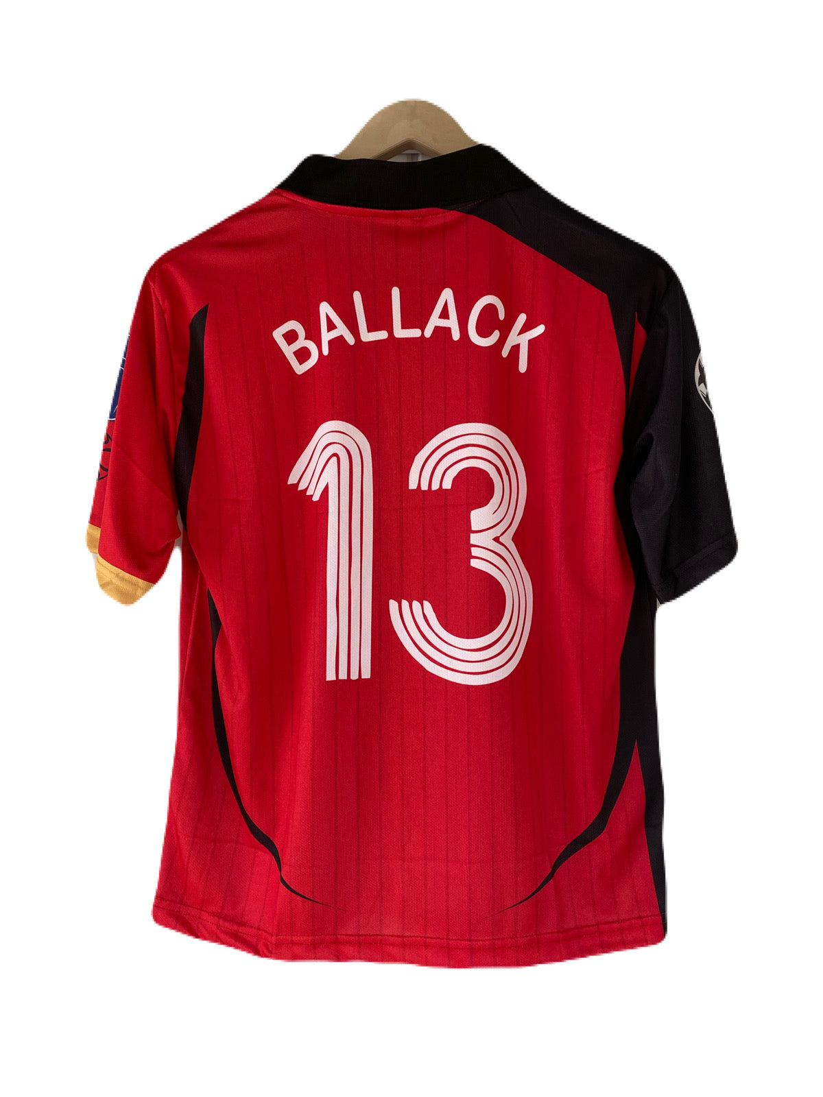 Ballack germany Five sleeve Collar Sublimation jersey- P2209