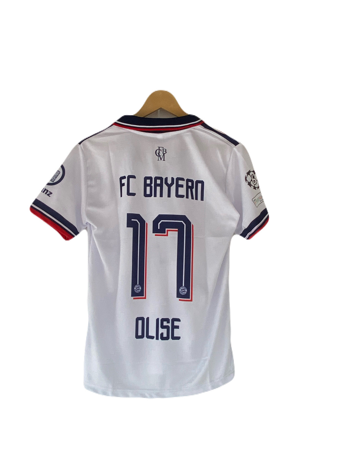 Olise Bayern Munich 2026-27 Away Half sleeve Collar Sublimation jersey - P2718
