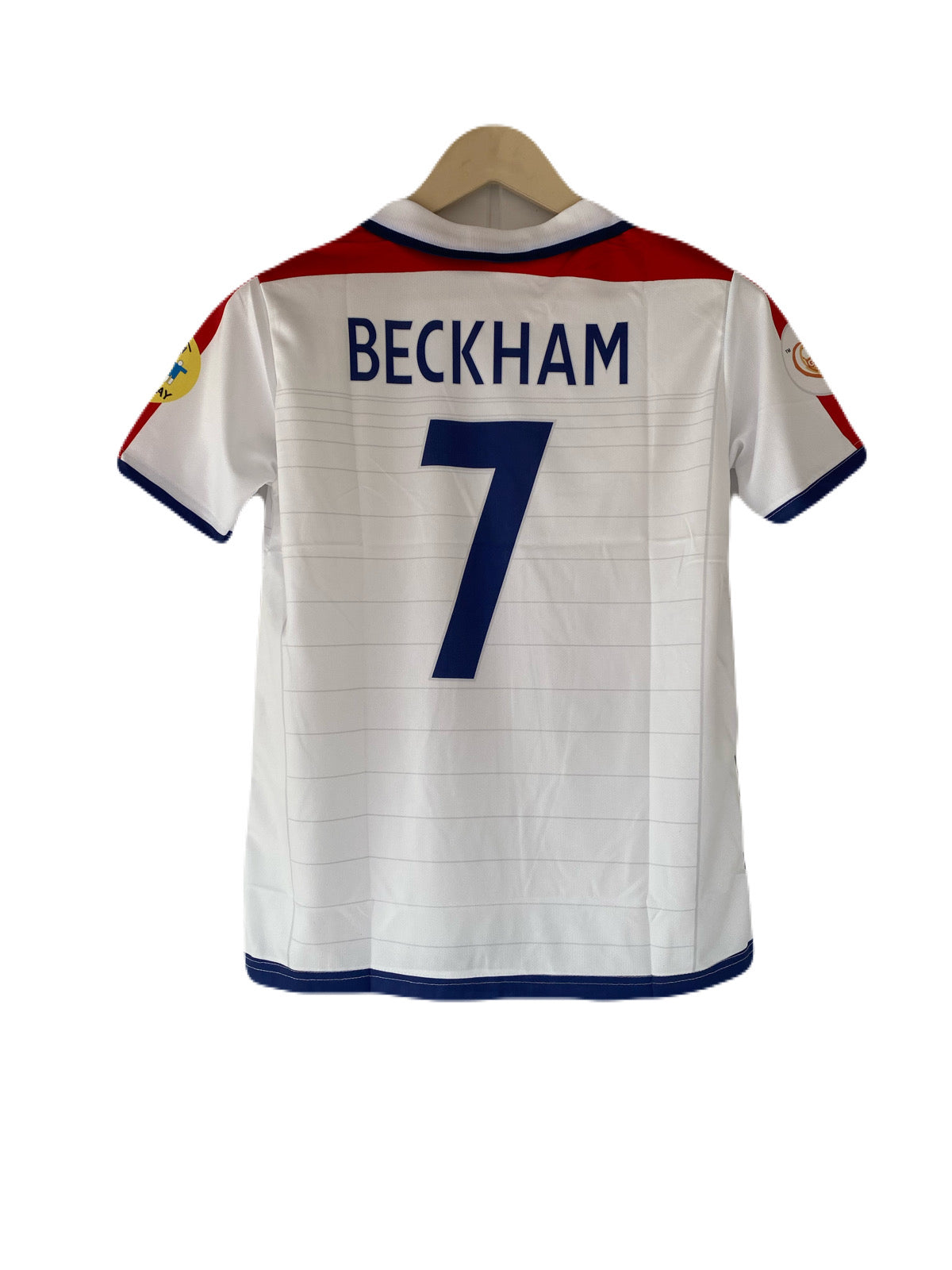 Beckham England half sleeve collar sublimation jersey - P2184