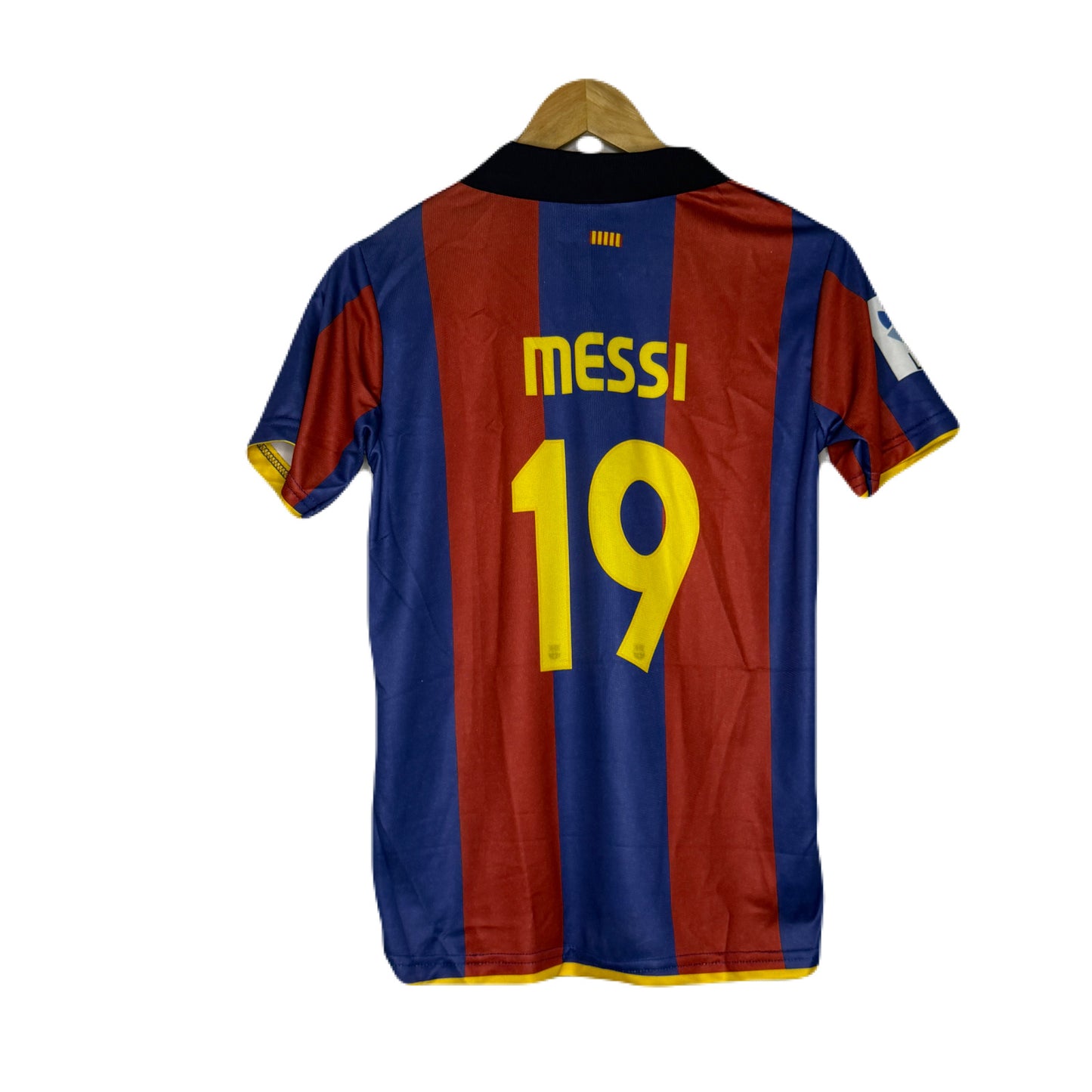 Fc Barcelona Messi 19 Home Kit Half Sleeve - P780 - Ms Retro Store