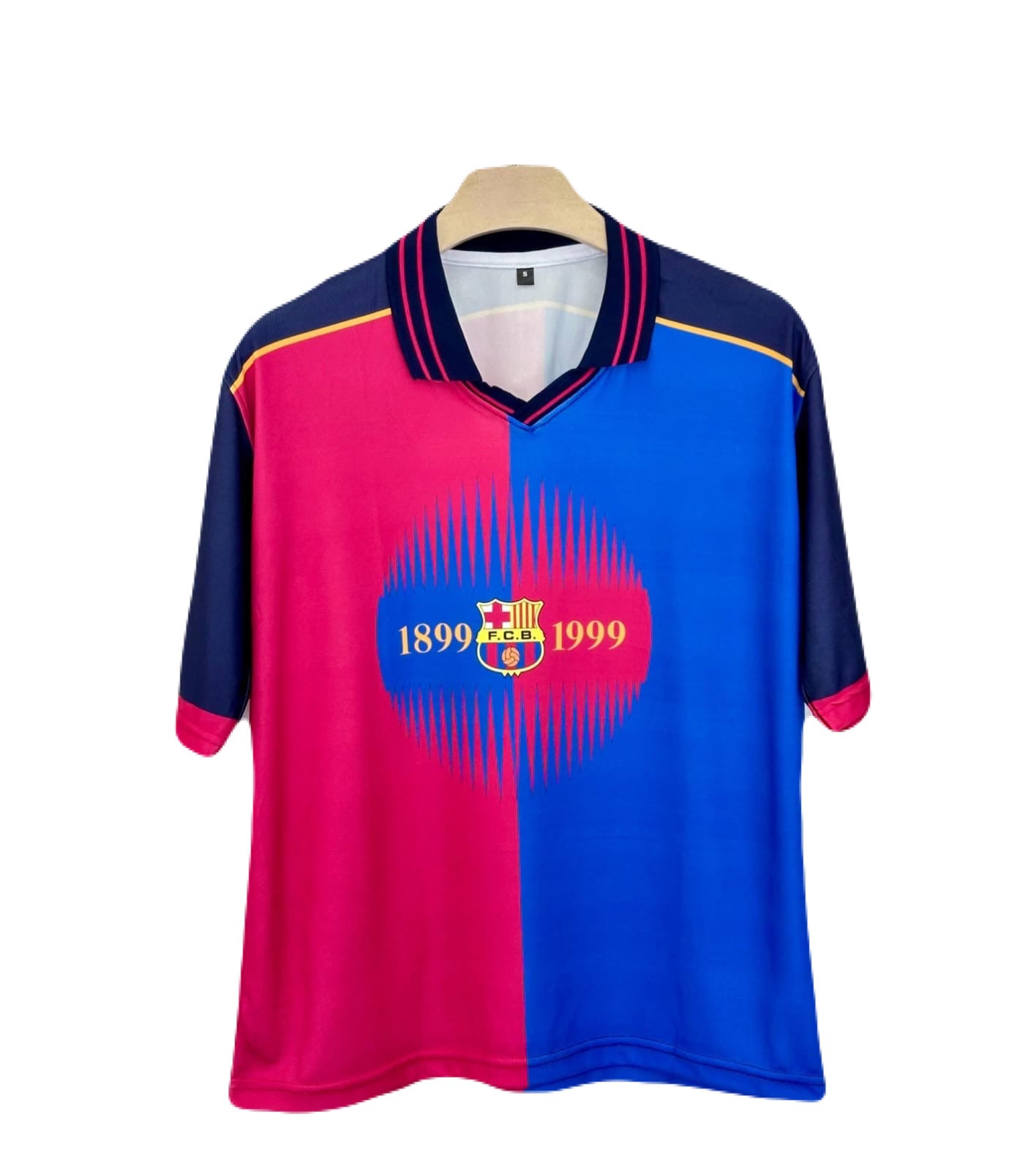 Barcelona vintage 1999-2000 Home kit Kluivert - Ms Retro Store