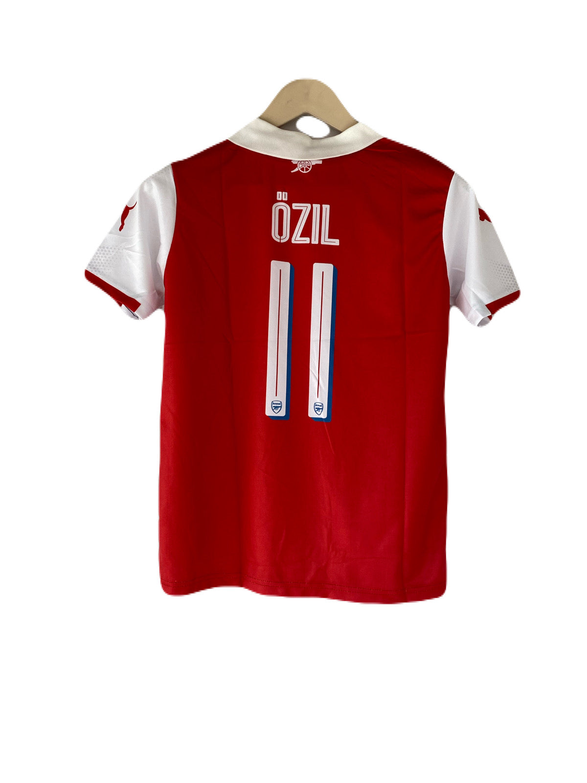 Ozil arsenals half sleeve collar sublimation jersey - P2181