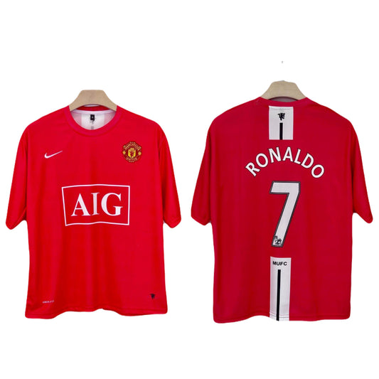 Manchester United 2008-09 Ronaldo five sleeve - Ms Retro Store