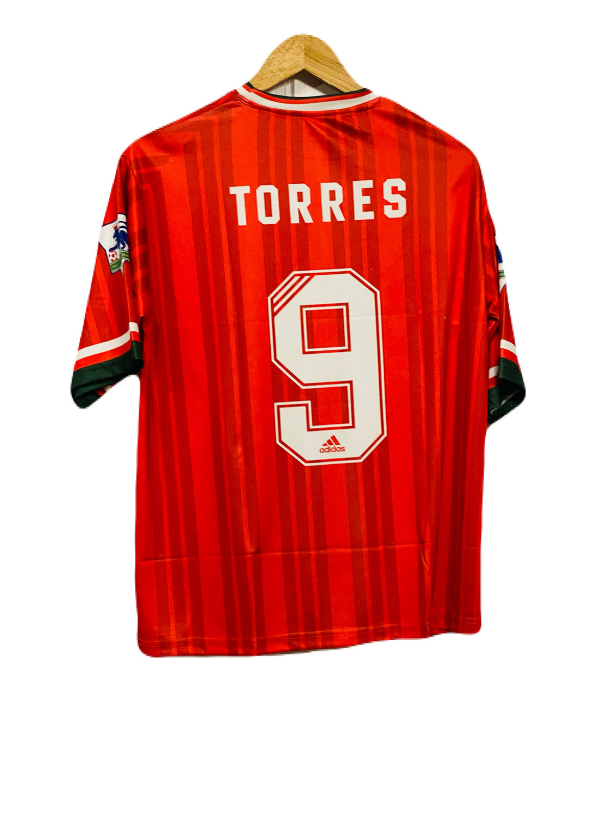 Liverpool 1993 Home kit Torres Five sleeve - P197 - Ms Retro Store