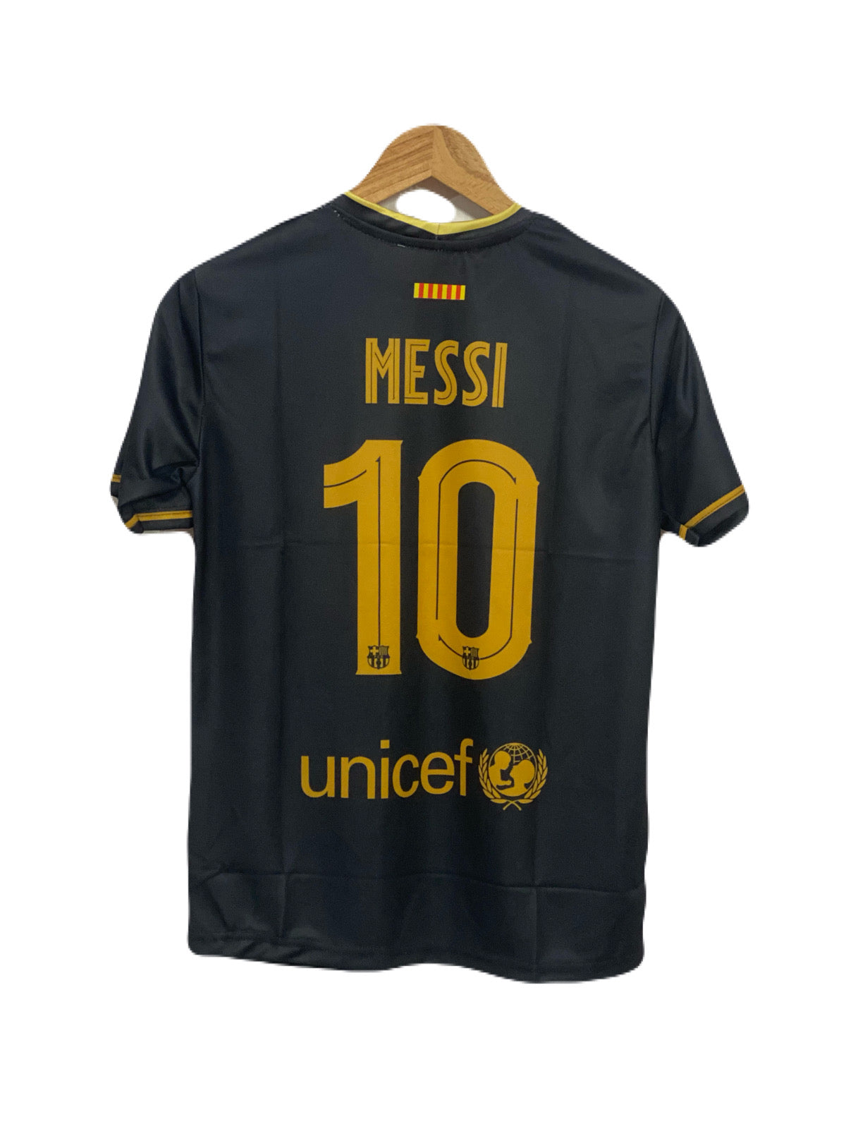 Barcelona 2020-21 Away kit Messi Half sleeve - P355 - Ms Retro Store