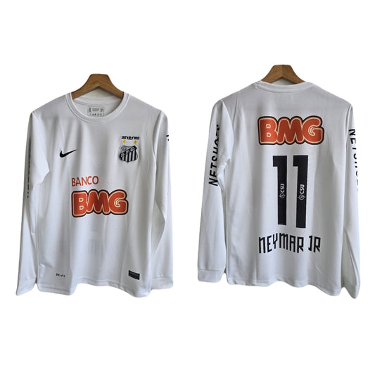 Santos 2012 home full sleeve neymar P35 - ms retro store