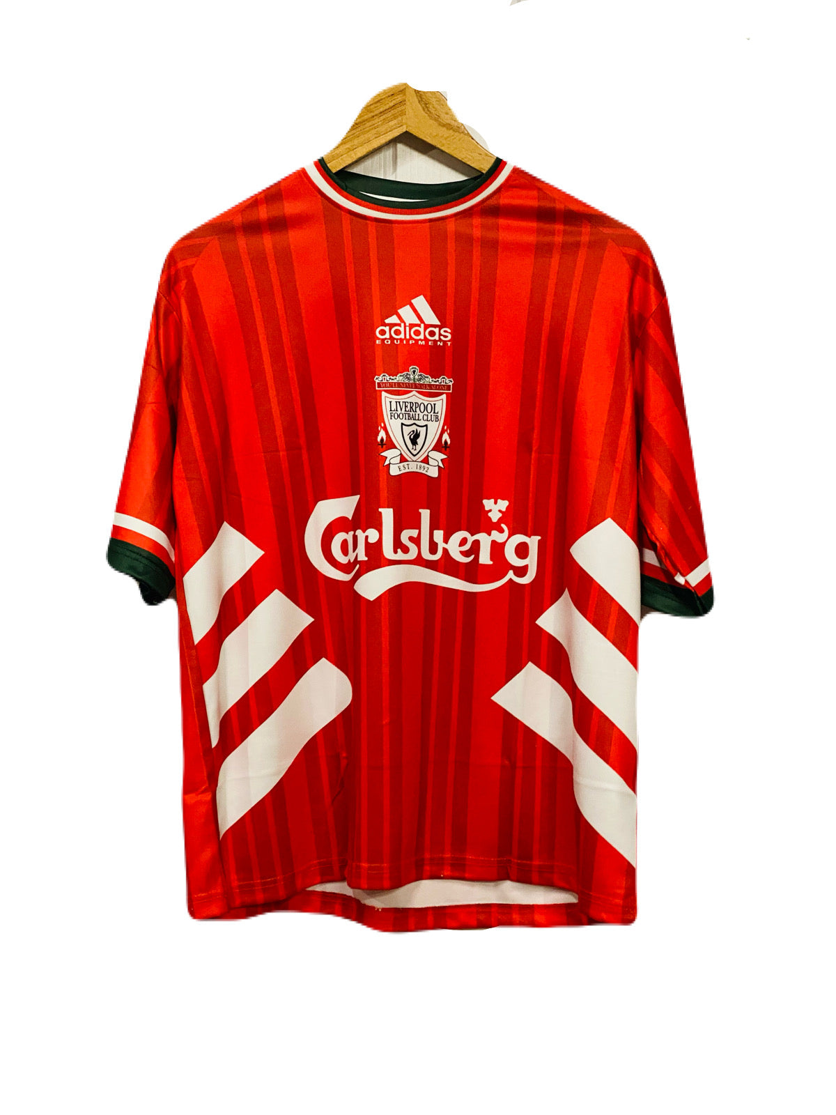 Liverpool 1993 Home kit Torres Five sleeve - P197 - Ms Retro Store