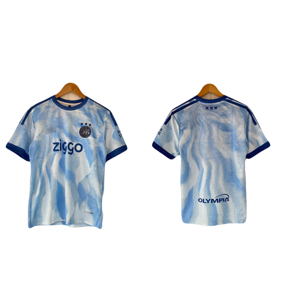 Ajax Away Plain back jersey embroidery half sleeve - P2773