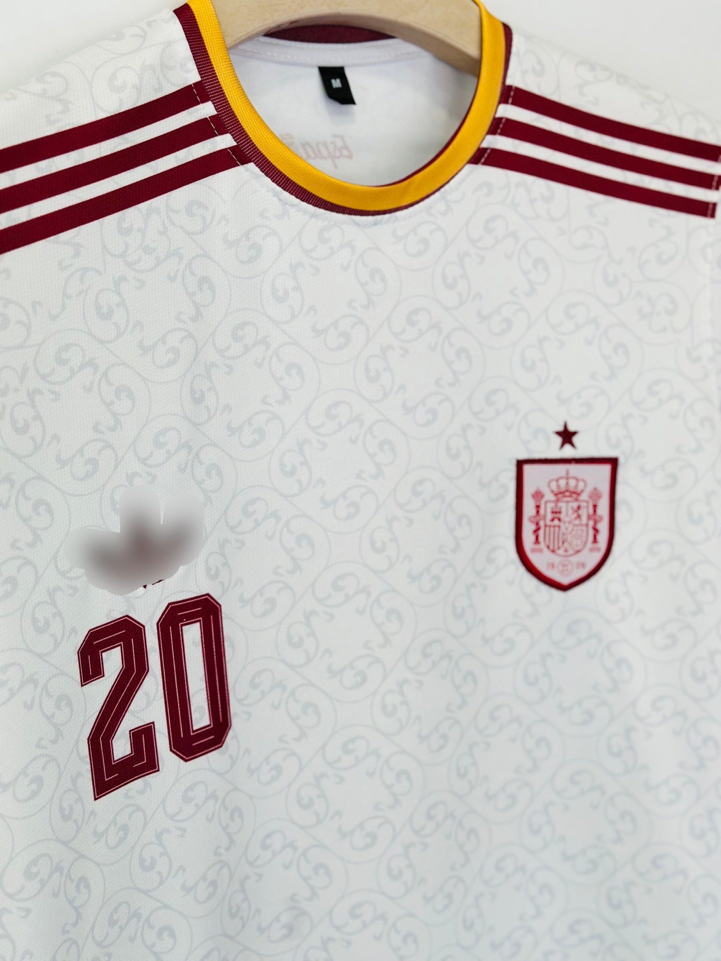 Pedri Spain 2026 World Cup Home Half Sleeve Jersey - P1751