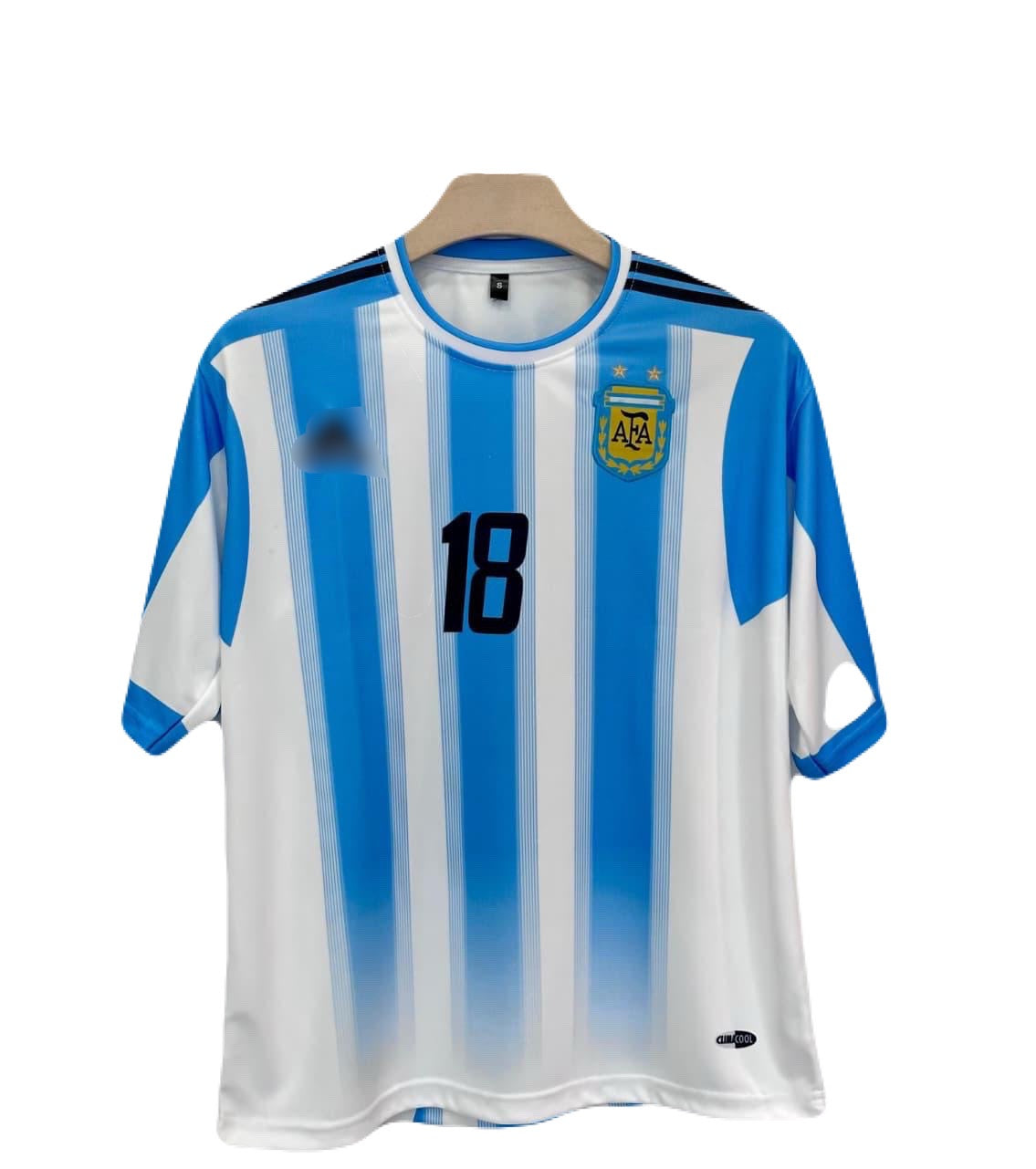 Argentina special Kit Messi Five sleeve - Ms Retro Store