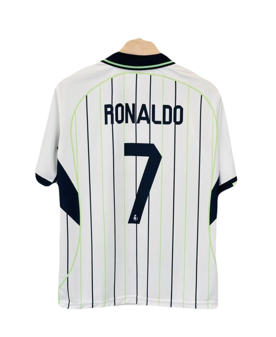 Real madrid Ronaldo Five sleeve Collar jersey - P1865