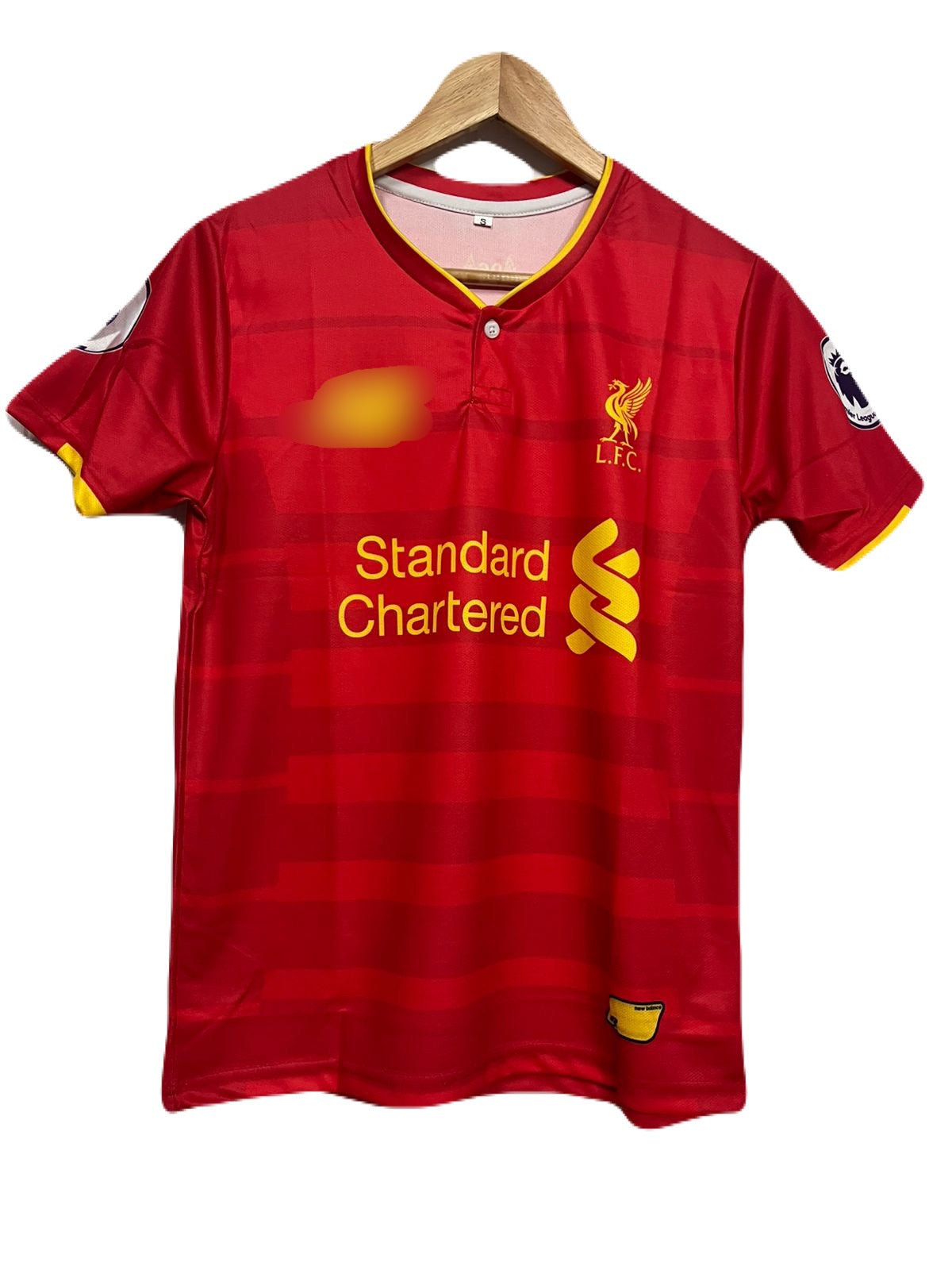 liverpool vintage jersey owen collar type - ms retro store