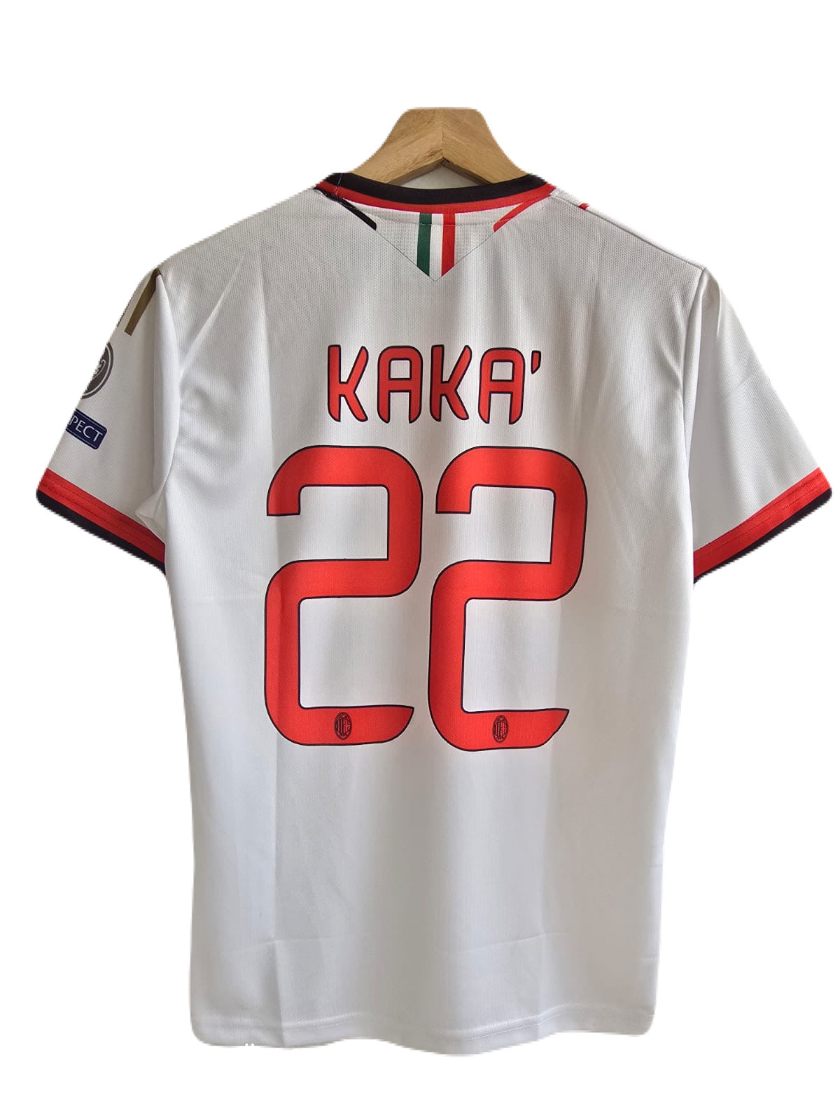 Ac milan 2013/14 away Jersey kaka - P1018 ms retro store