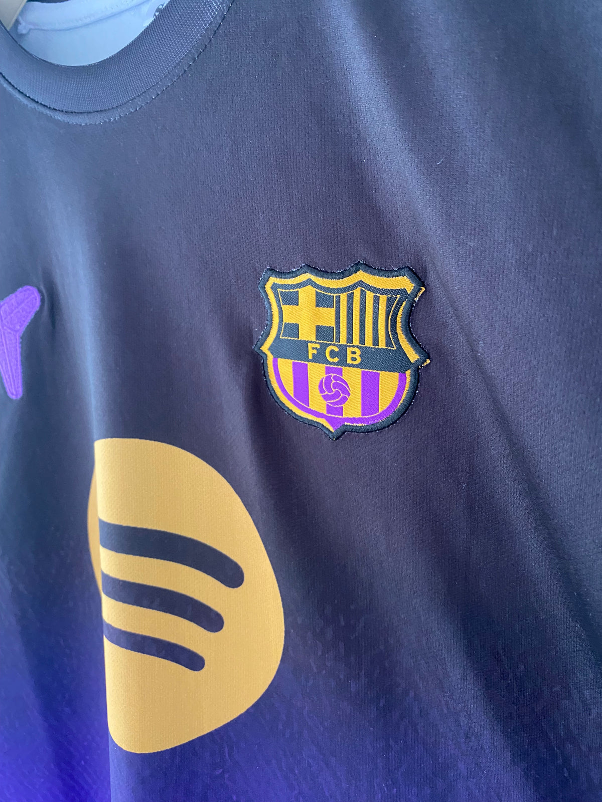 Lamine Yamal Barcelona 2026-27 Away embroidery half sleeve jersey - P2650