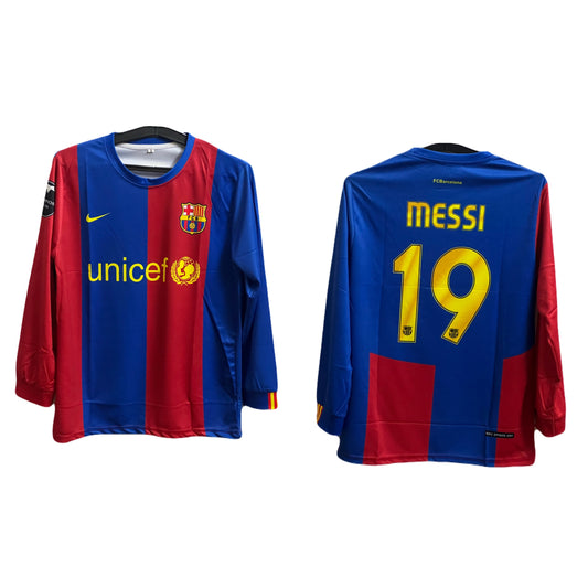 Barcelona 2006 full sleeve messi P173 - ms retro store