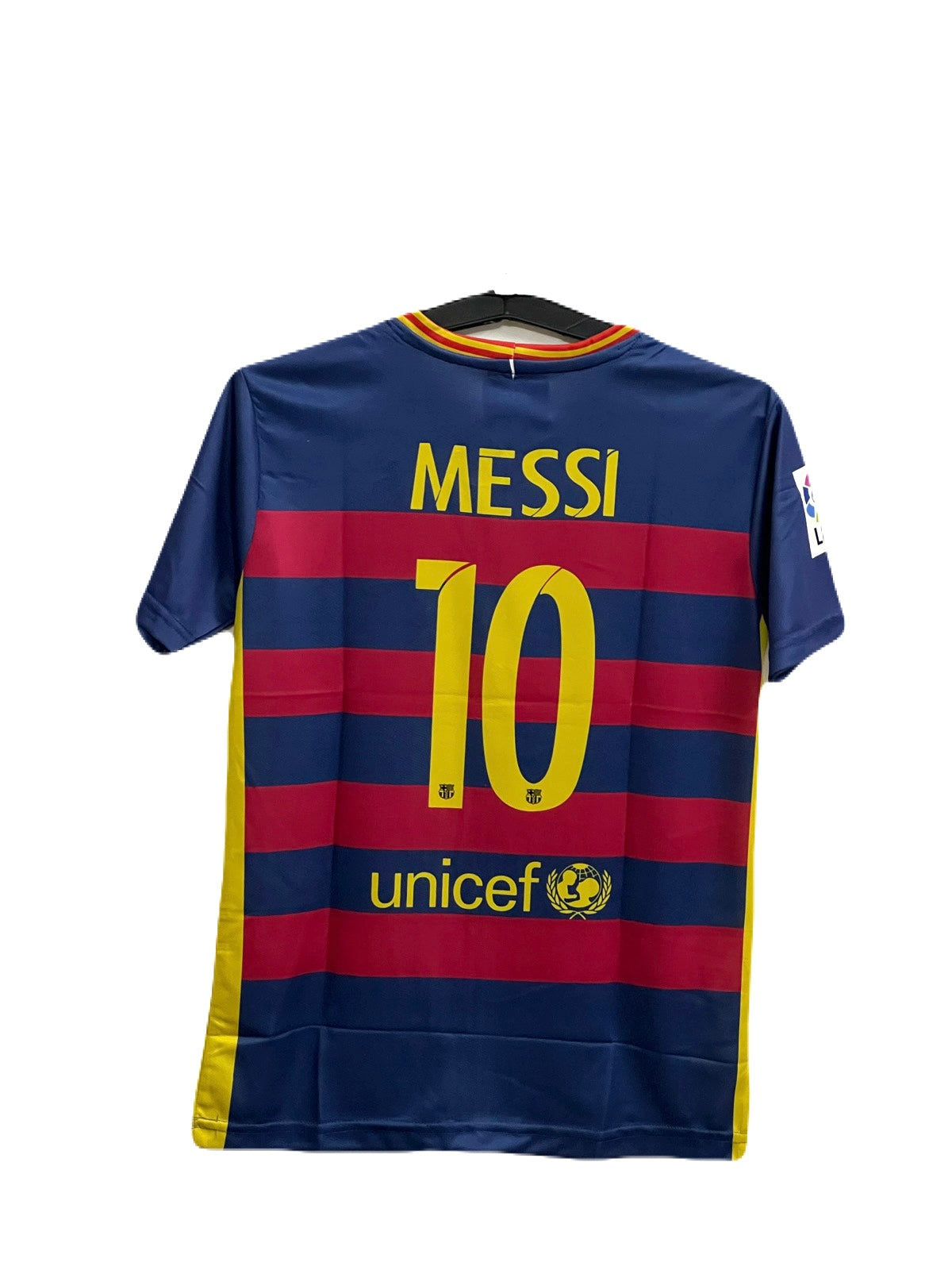 Fc barcelona 2015/16 messi half sleeve embroidery- p882 ms retro store