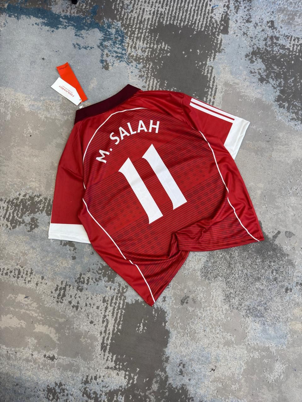 Liverpool Fc 2025-26 Home kit M.Salah Five Sleeve - Ms Retro Store