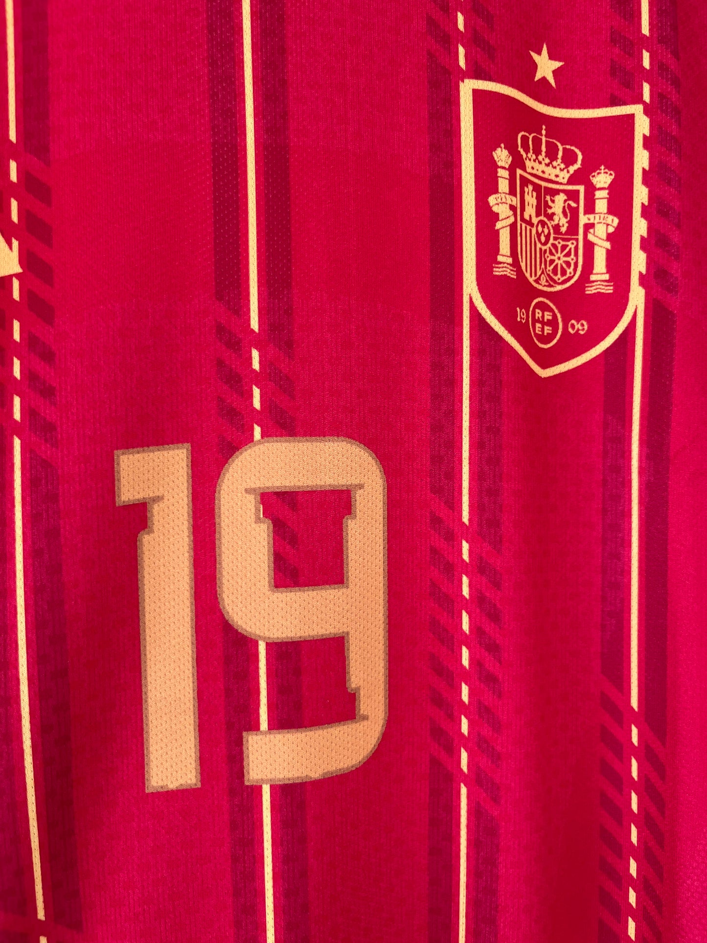 Lamine Yamal Spain 2026 World Cup Home Half Sleeve Sublimation Jersey - P1954