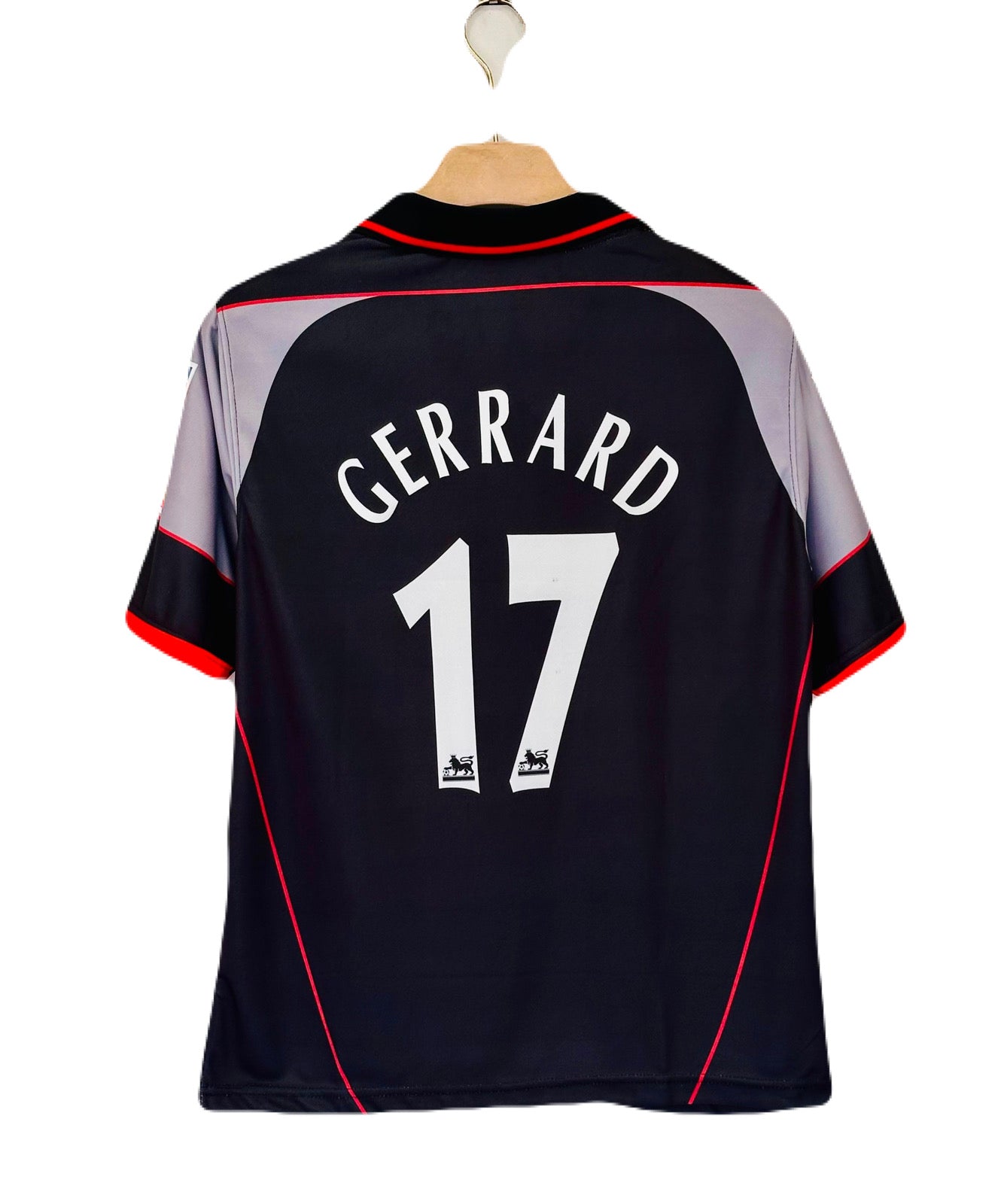 Gerrard Liverpool Five sleeve Collar Sublimation jersey- P2162