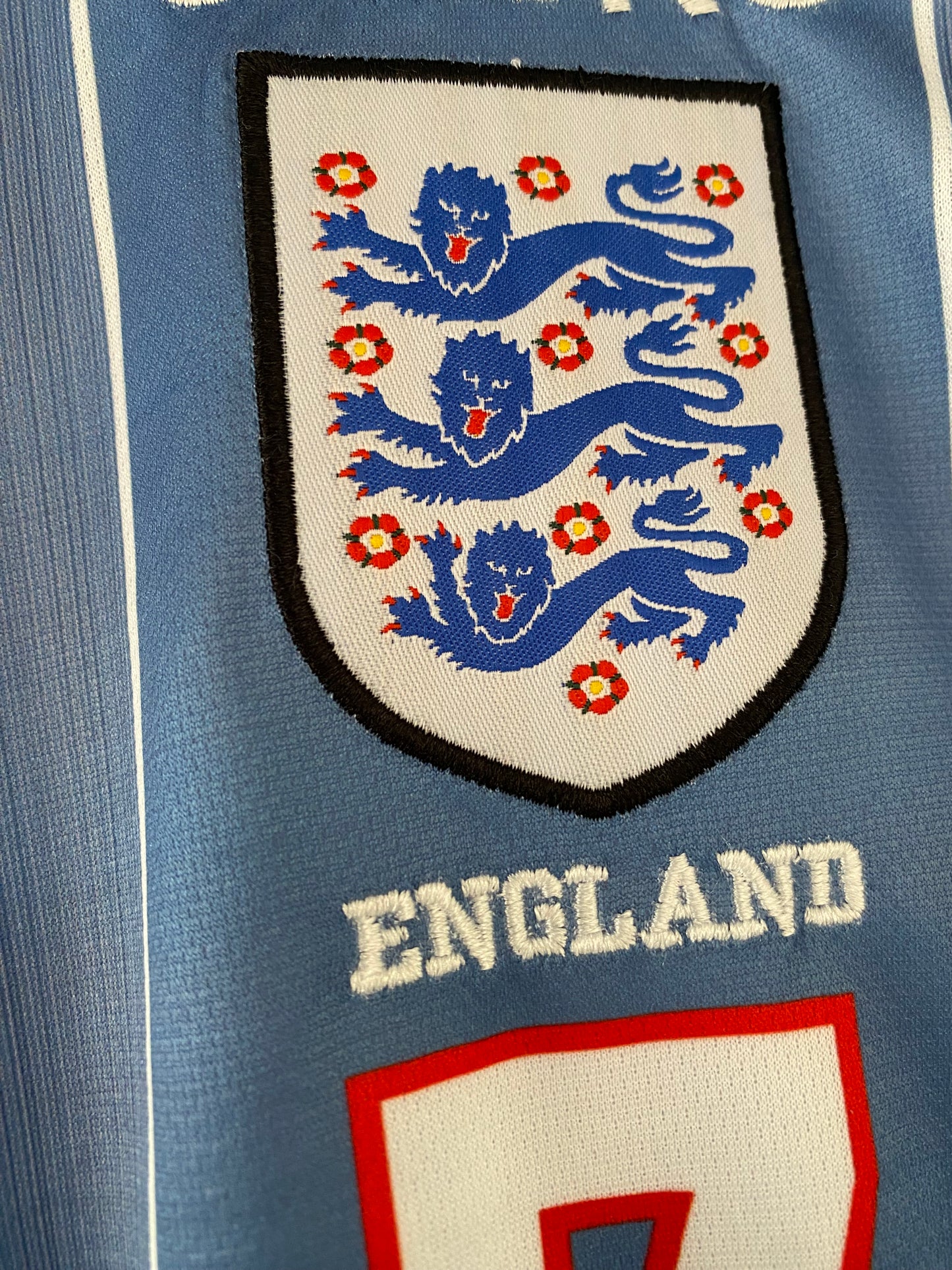 Beckham England collar Full Sleeve embroidery - P2195