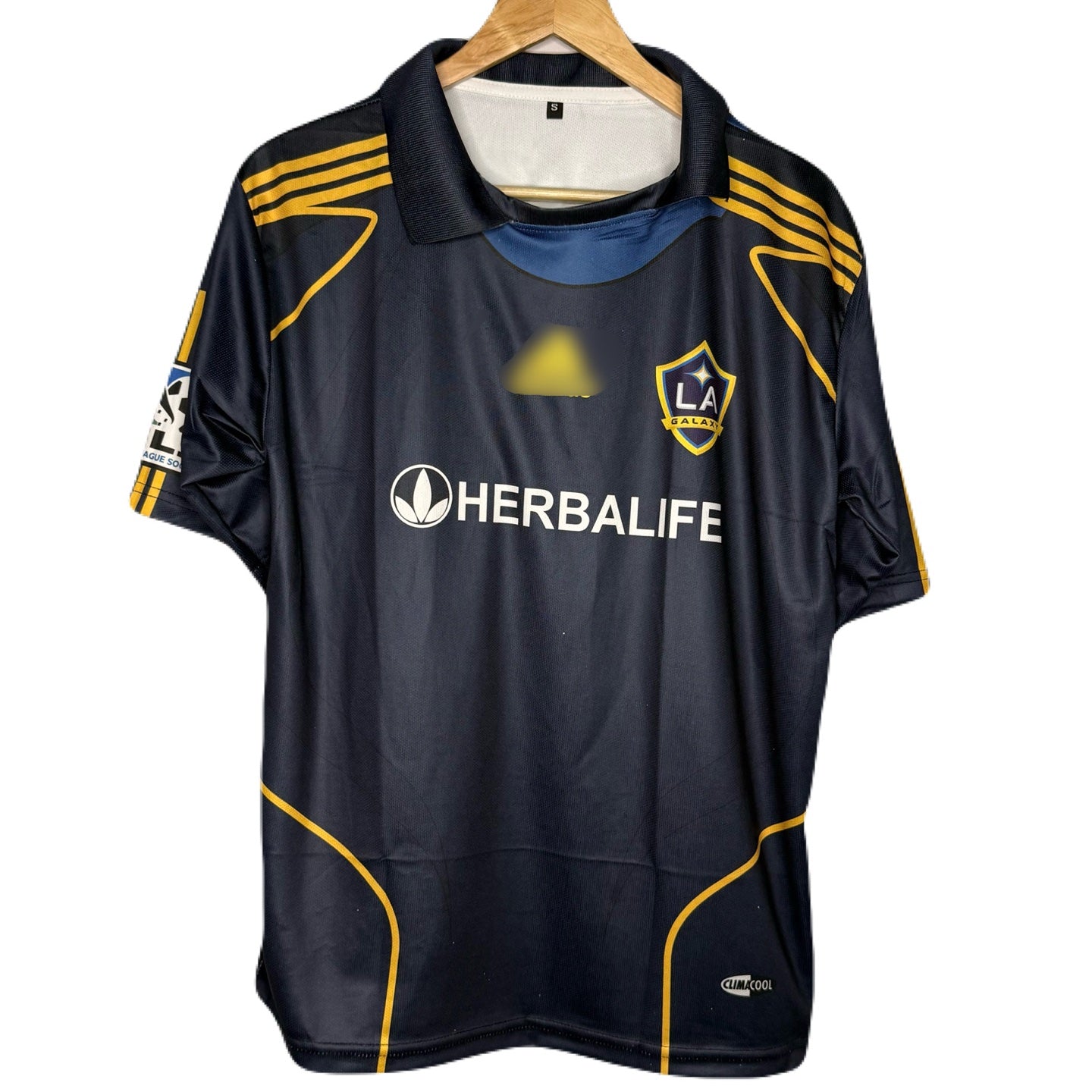 La Galaxy Away kit 2007-08 Beckham Five Sleeve - Ms Retro Store