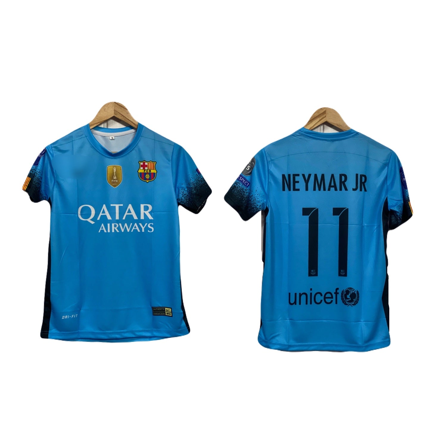 Barcelona 2015-16 Third kit Neymar jr Half sleeve p541- Ms Retro
