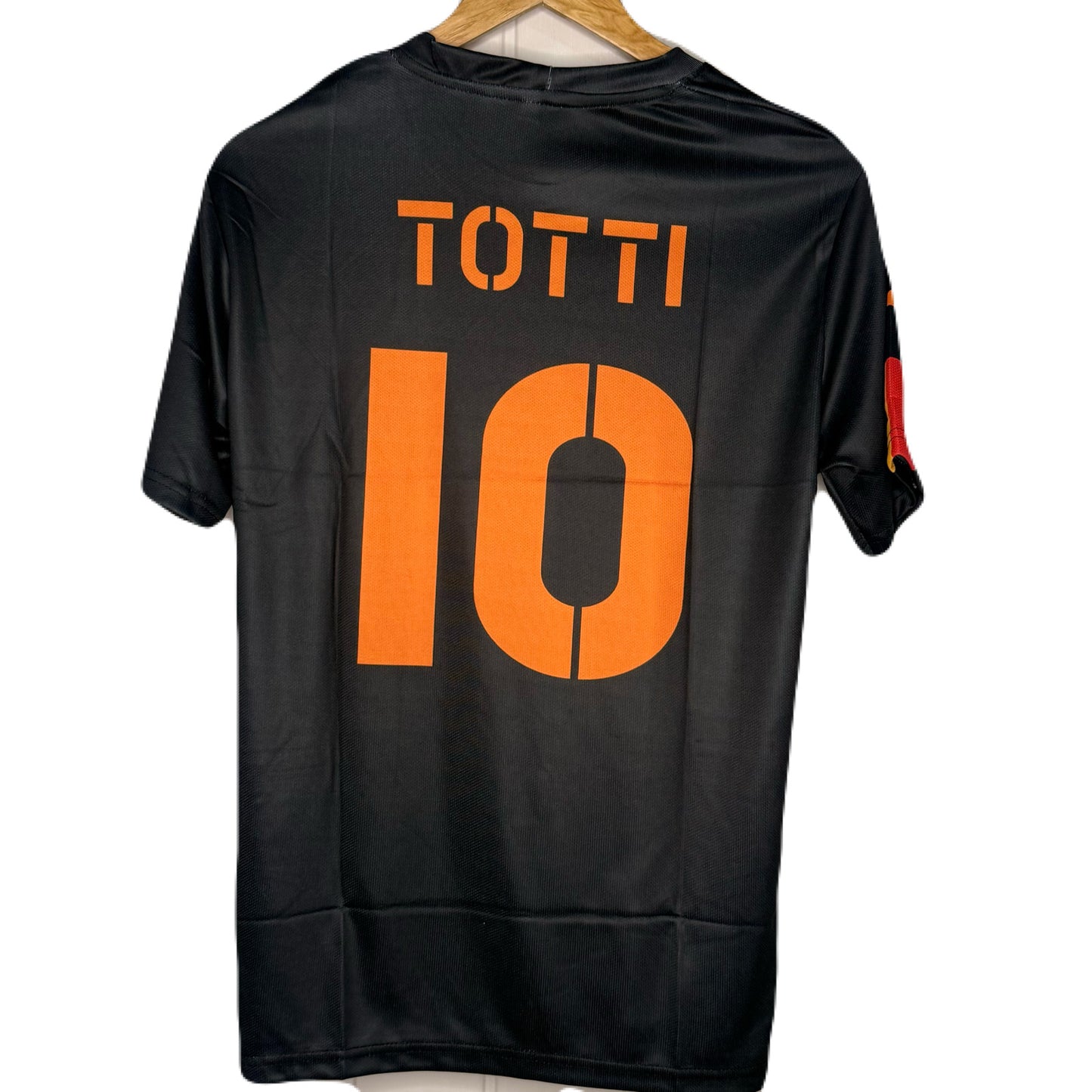 As Roma  Totti 2002-03 diadora Home Jersey Half Sleeve - Ms Retro Store