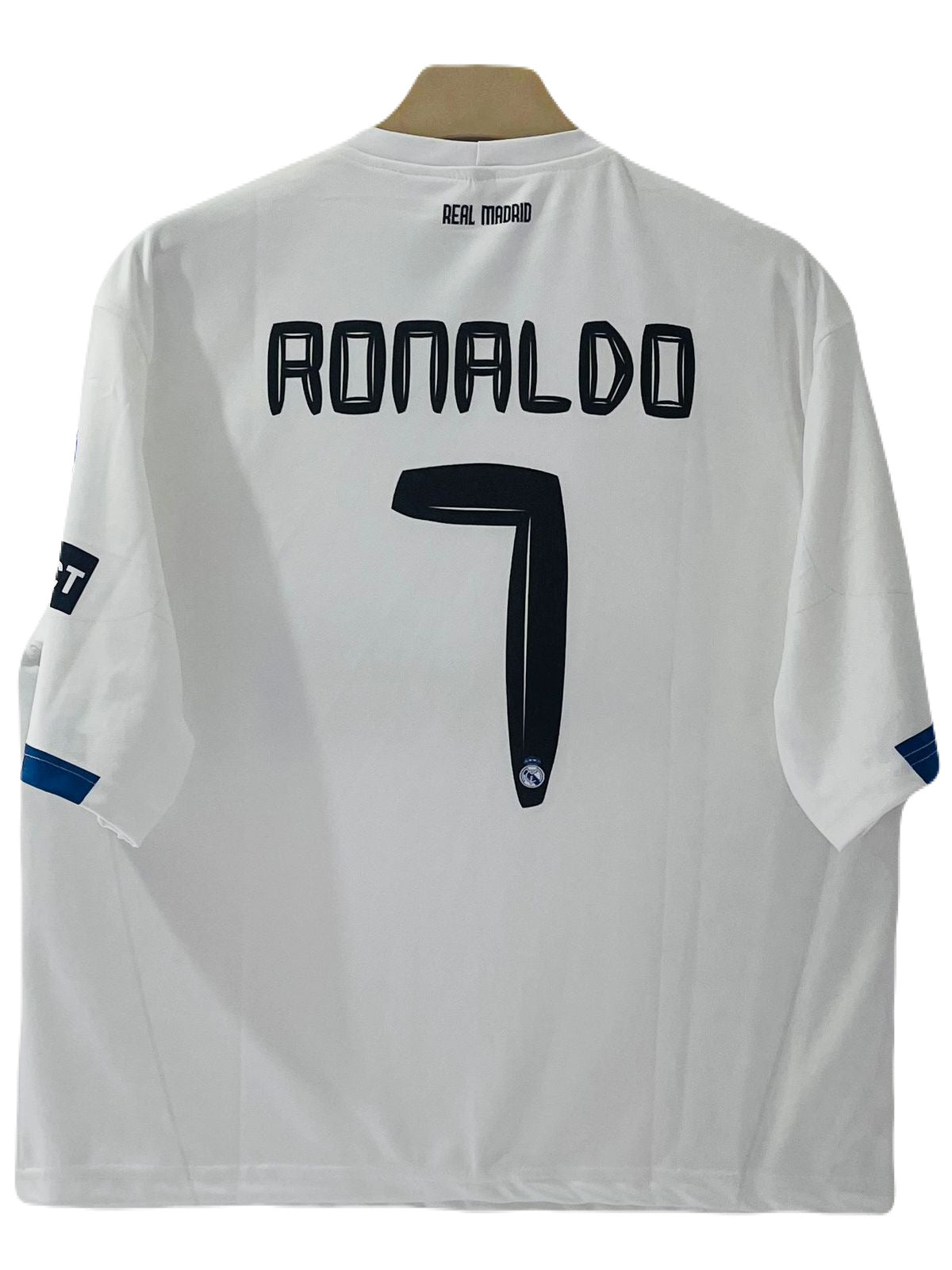 Real Madrid 2010-2011 Ronaldo Five Sleeve Sublimation jersey - P1457 Ms Retro Store