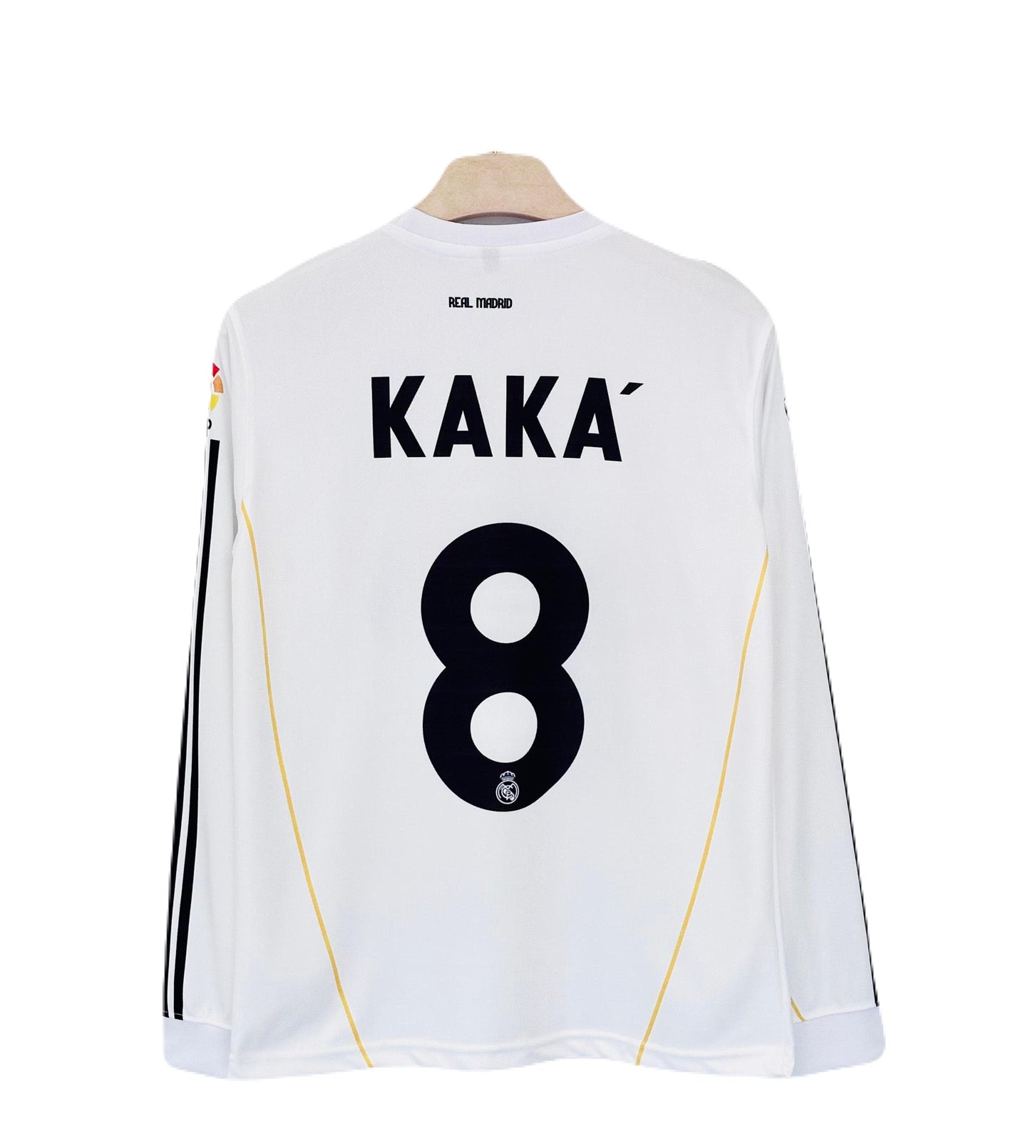 Real Madrid 2009/10 Kaka Home Full sleeve Sublimation Jersey - Ms Retro Store