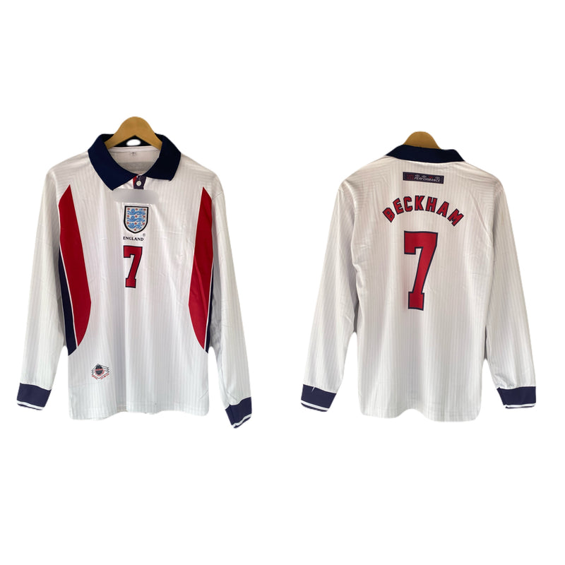 Beckham England collar Full Sleeve embroidery jersey- P2749
